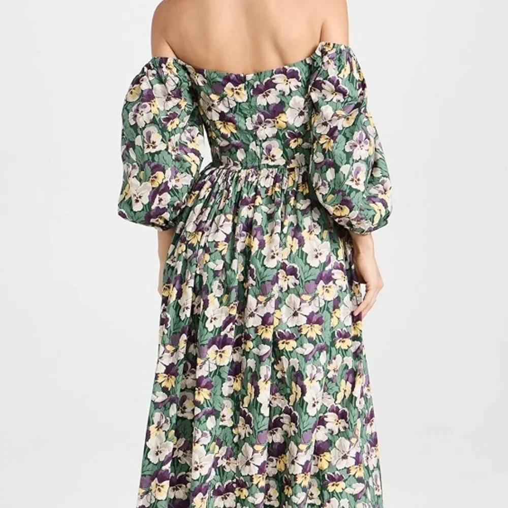 New BATSHEVA Fells Dress in Sutterton - Size 4 - Picture 3 of 8